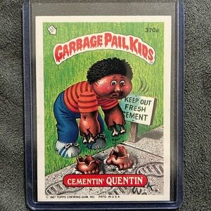 Garbage pail kids card